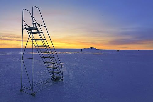 Antarctica, November 2007, Schirmacher oasis, Novolazarevskaya station, Airfield