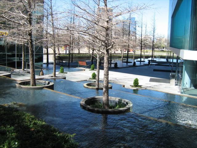 waterscaped park in Dallas