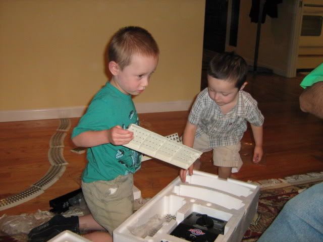 Jack and Dash help unpack