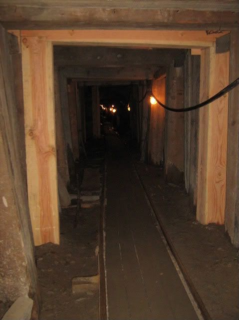 Silver mine tour