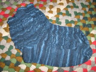 fan lace socks