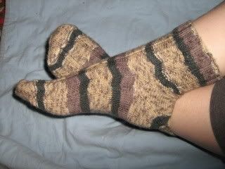 chevron socks complete