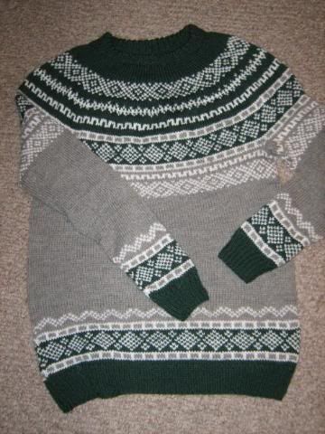 colorwork sweater