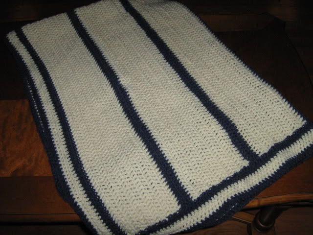 Double Crochet Baby Blanket