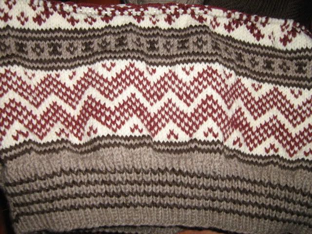 colorwork sweater