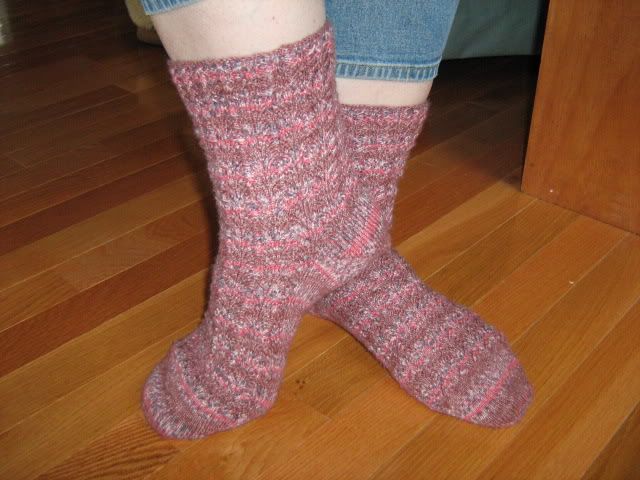 Rose Arch socks