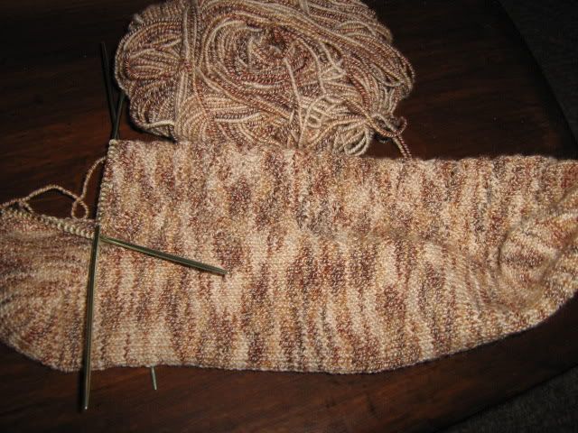 basketweave sock