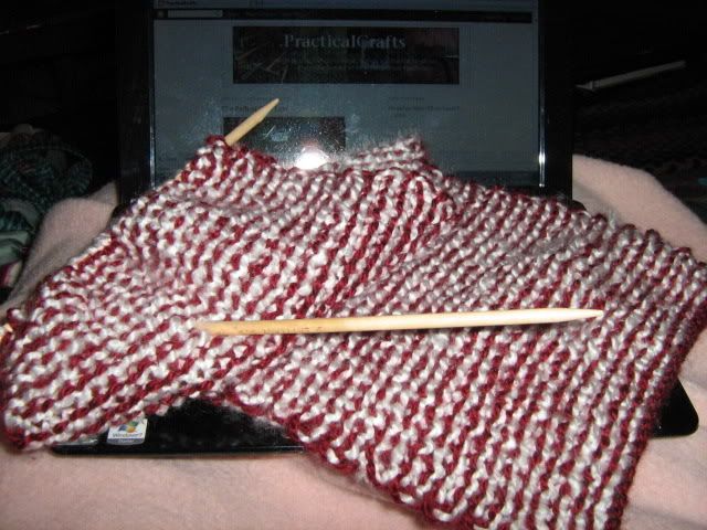 Scarf in progress