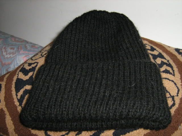 black watch cap