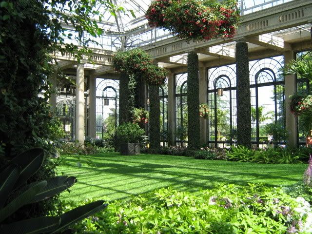 greenhouse at Longwood gardens