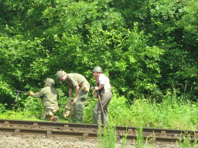 WWII reenactors