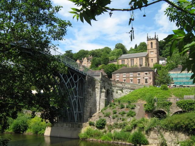 The world's first iron arch bridge