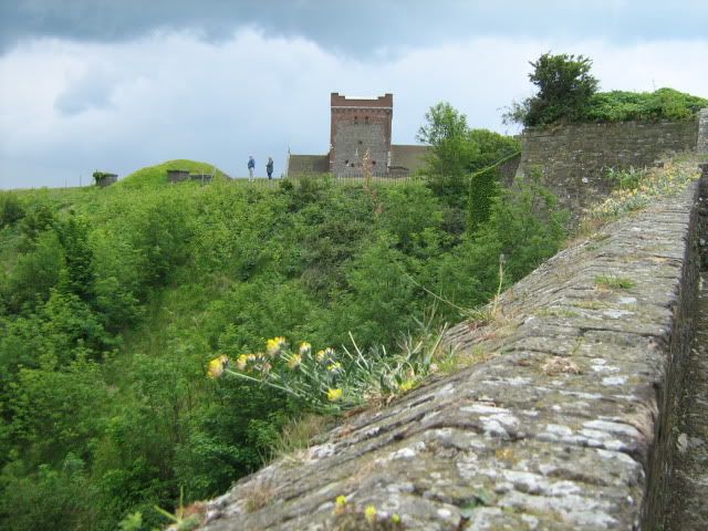 walls of Dover Castle
