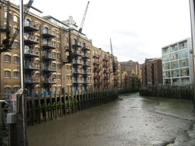 St Saviour's Dock on the South Bank