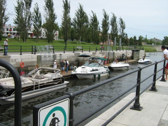Lachine canal lock