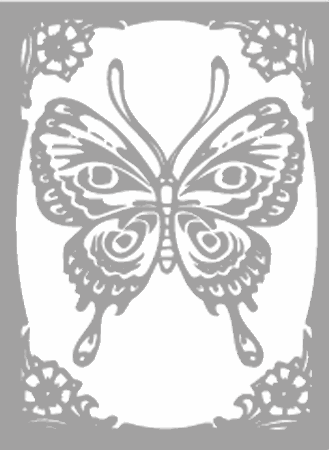 Dibujos para pintar de mariposas