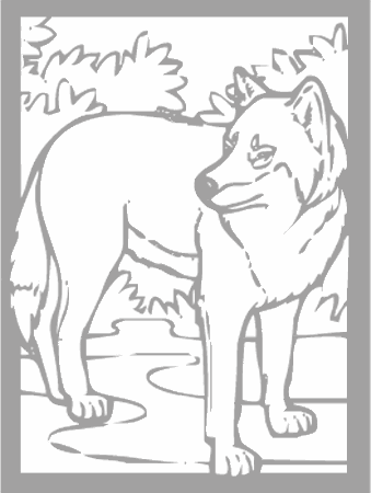 Dibujos para colorear animales de la selva, osos, elefantes, etc