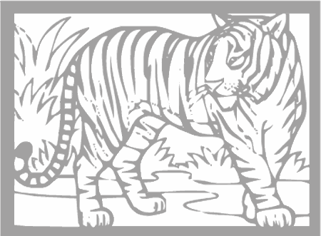 Dibujos para colorear animales de la selva, osos, elefantes, etc