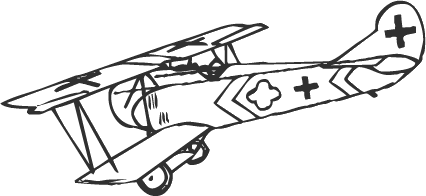 Dibujos para colorear aviones