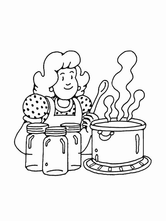 Dibujos para colorear del dia de accion de Gracias
