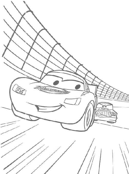 Dibujos para colorear de cars