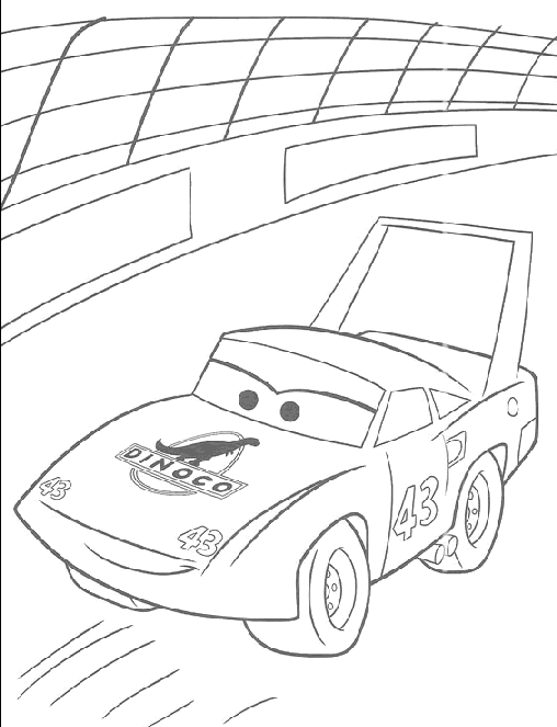 Dibujos para colorear de cars