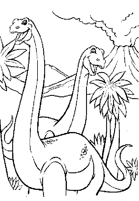 Dibujos para colorear de Jurassic Park