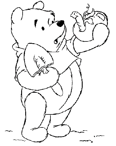 Dibujos para colorear de Winni pooh