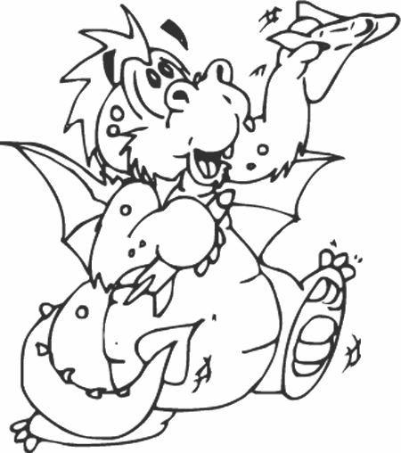 Dibujos para colorear Dragones