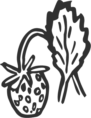 Dibujos para pintar Frutas