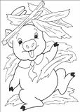 disegni 3 porcellini da colorare