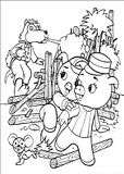 disegni 3 porcellini da colorare