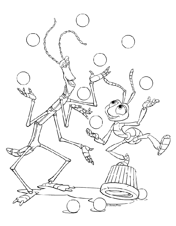 disegni a bugs live da colorare