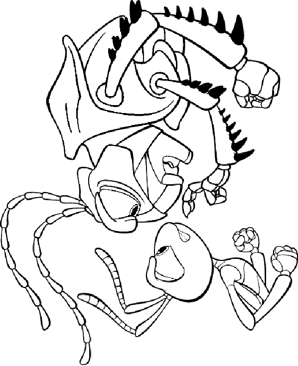 disegni a bugs live da colorare