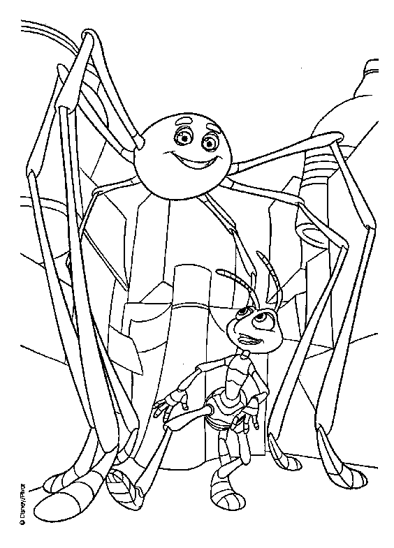 disegni a bugs live da colorare
