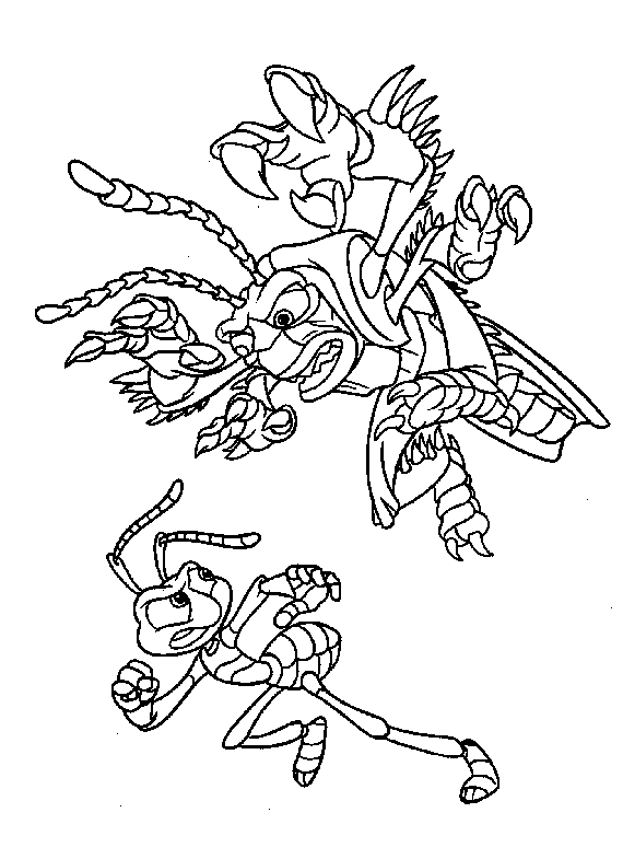 disegni a bugs live da colorare