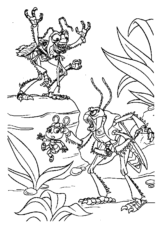 disegni a bugs live da colorare