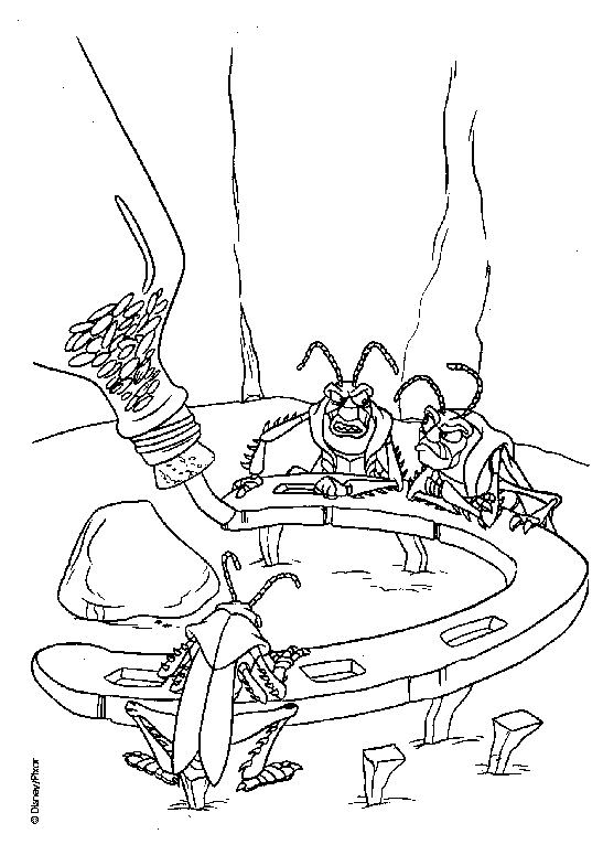 disegni a bugs live da colorare