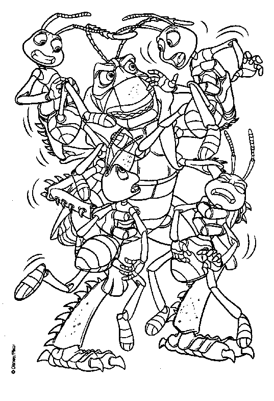 disegni a bugs live da colorare