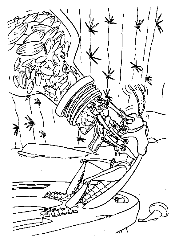 disegni a bugs live da colorare