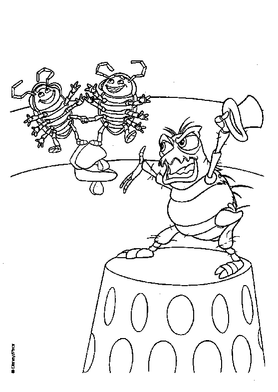 disegni a bugs live da colorare