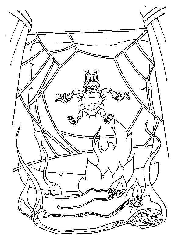 disegni a bugs live da colorare