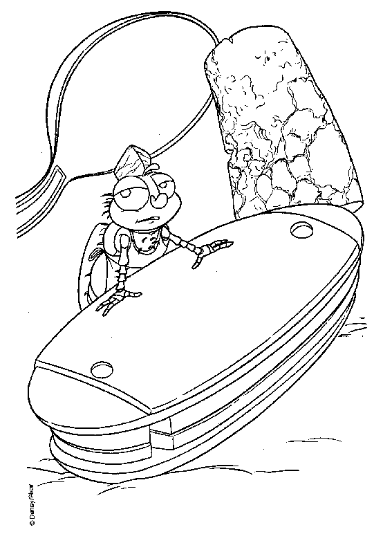 disegni a bugs live da colorare