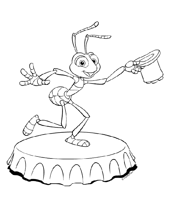 disegni a bugs live da colorare