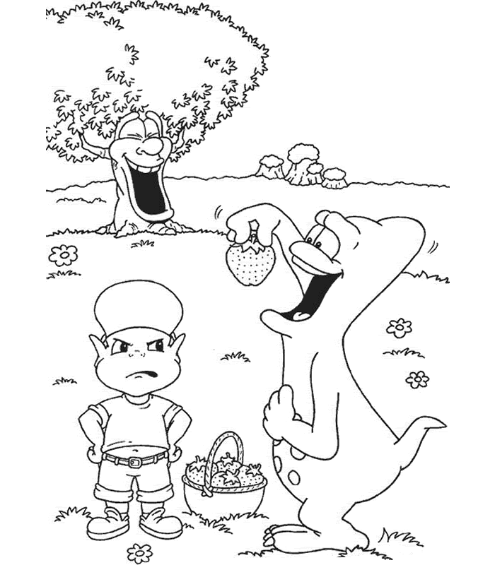 disegni adibou da colorare