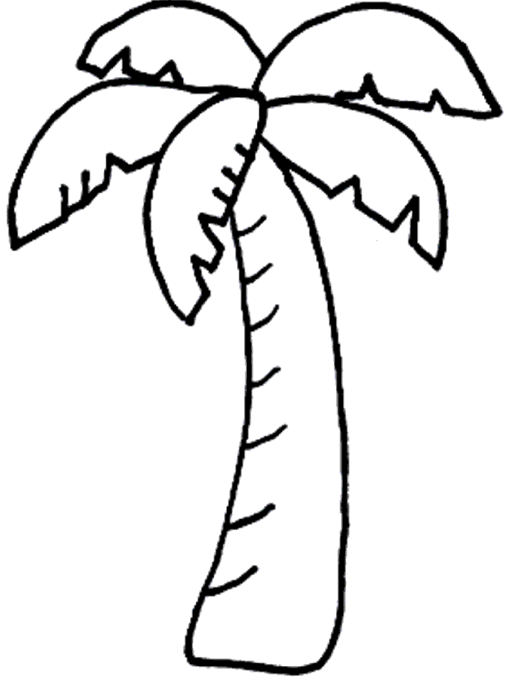 disegni alberi da colorare
