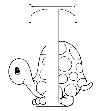 disegni alfabeto fantasia da colorare