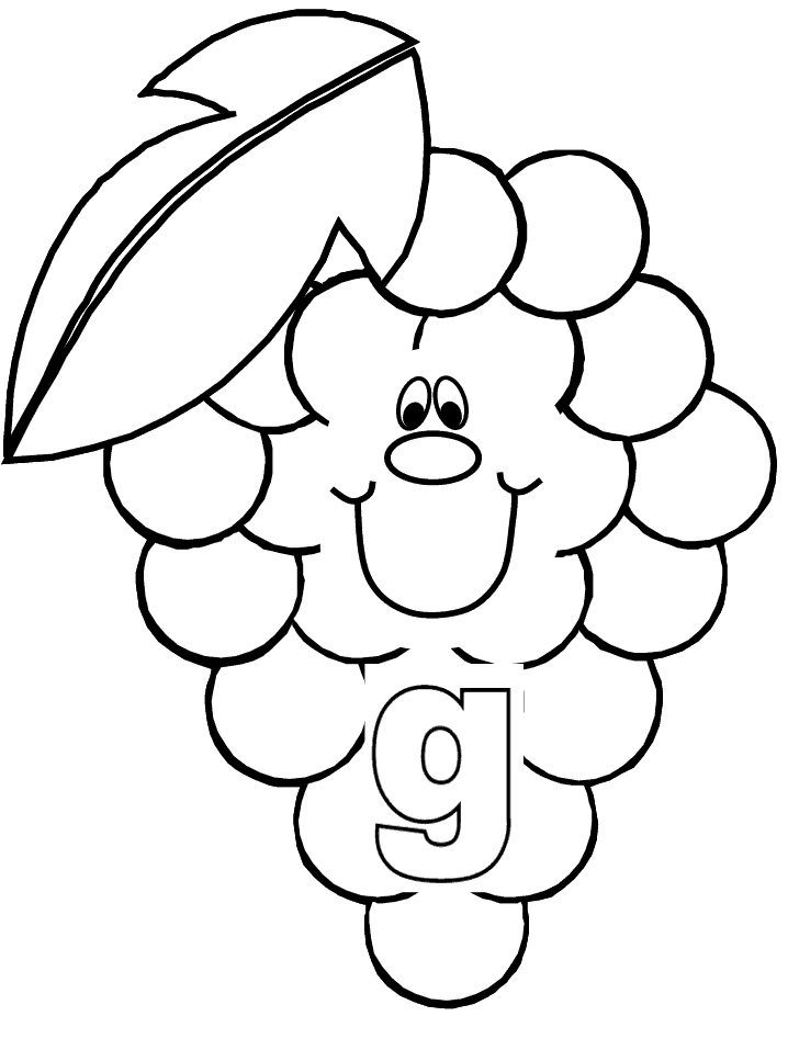 disegni alfabeto misto da colorare