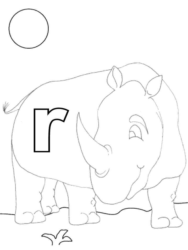 disegni alfabeto misto da colorare