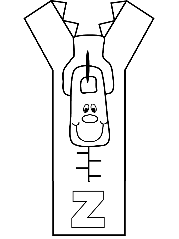 disegni alfabeto misto da colorare